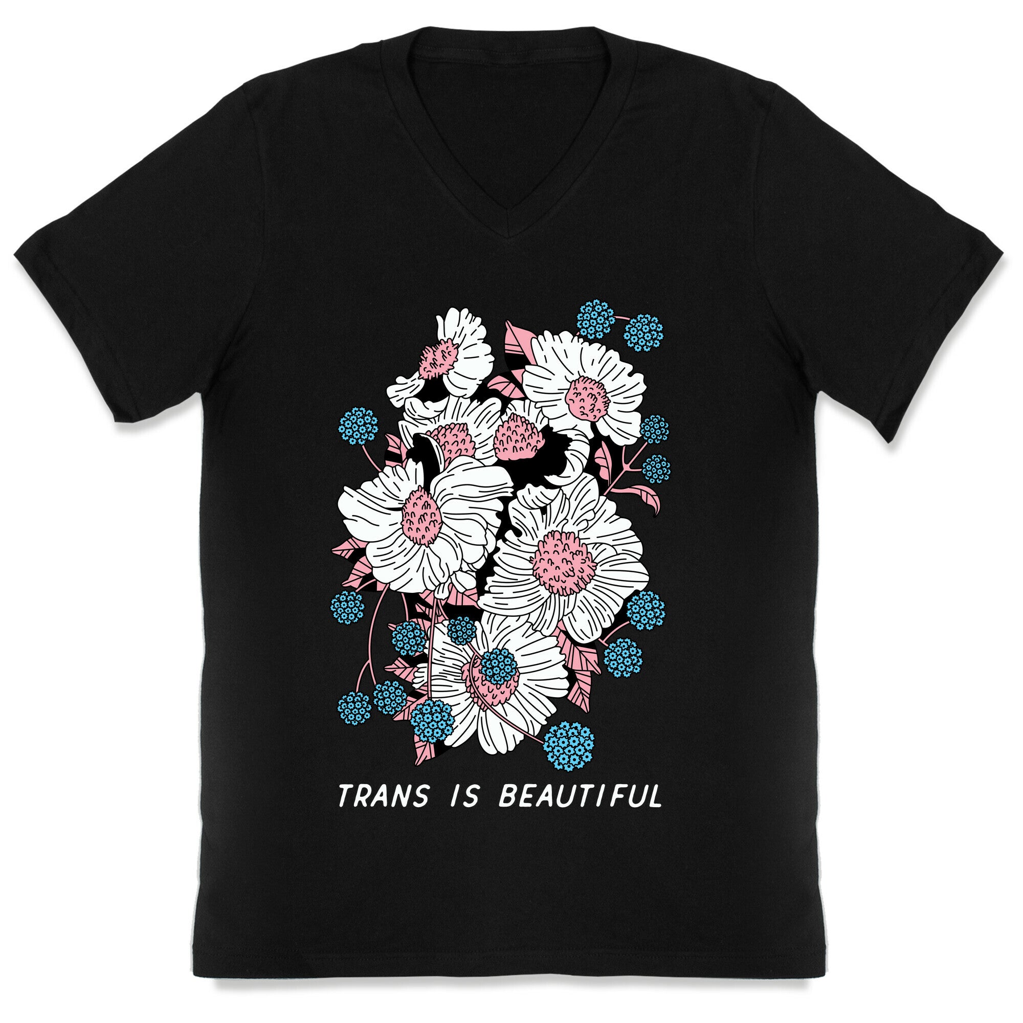 Trans is beautiful V-Neck