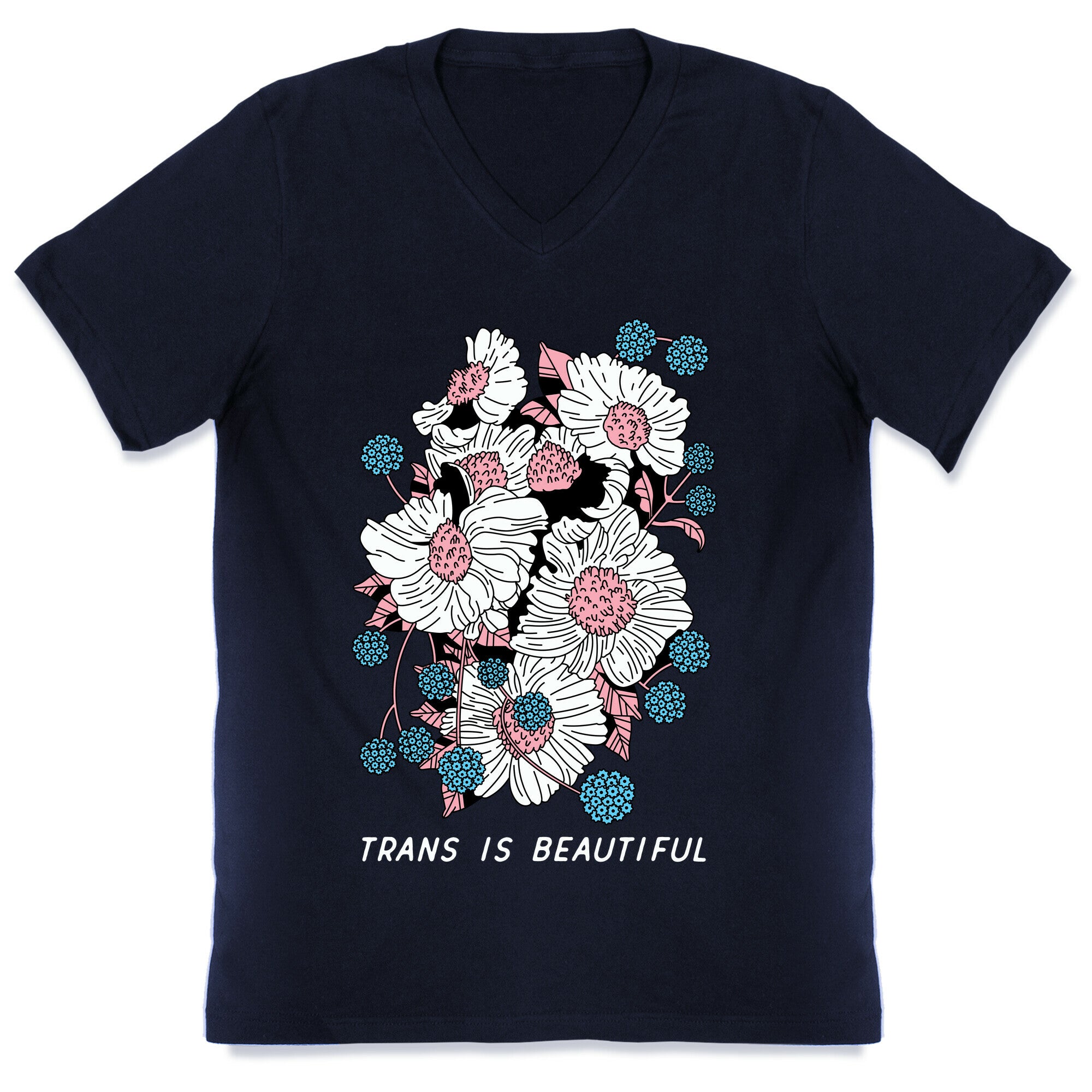 Trans is beautiful V-Neck