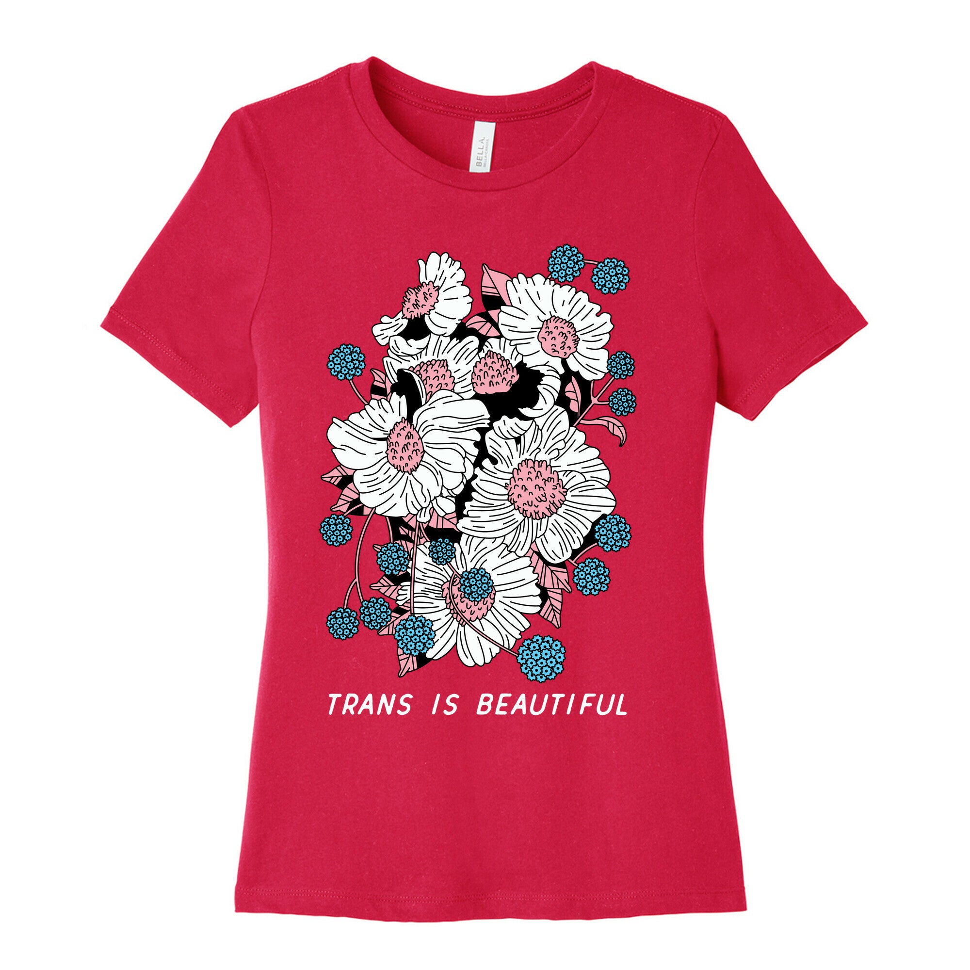 Trans is beautiful Women's Cotton Tee