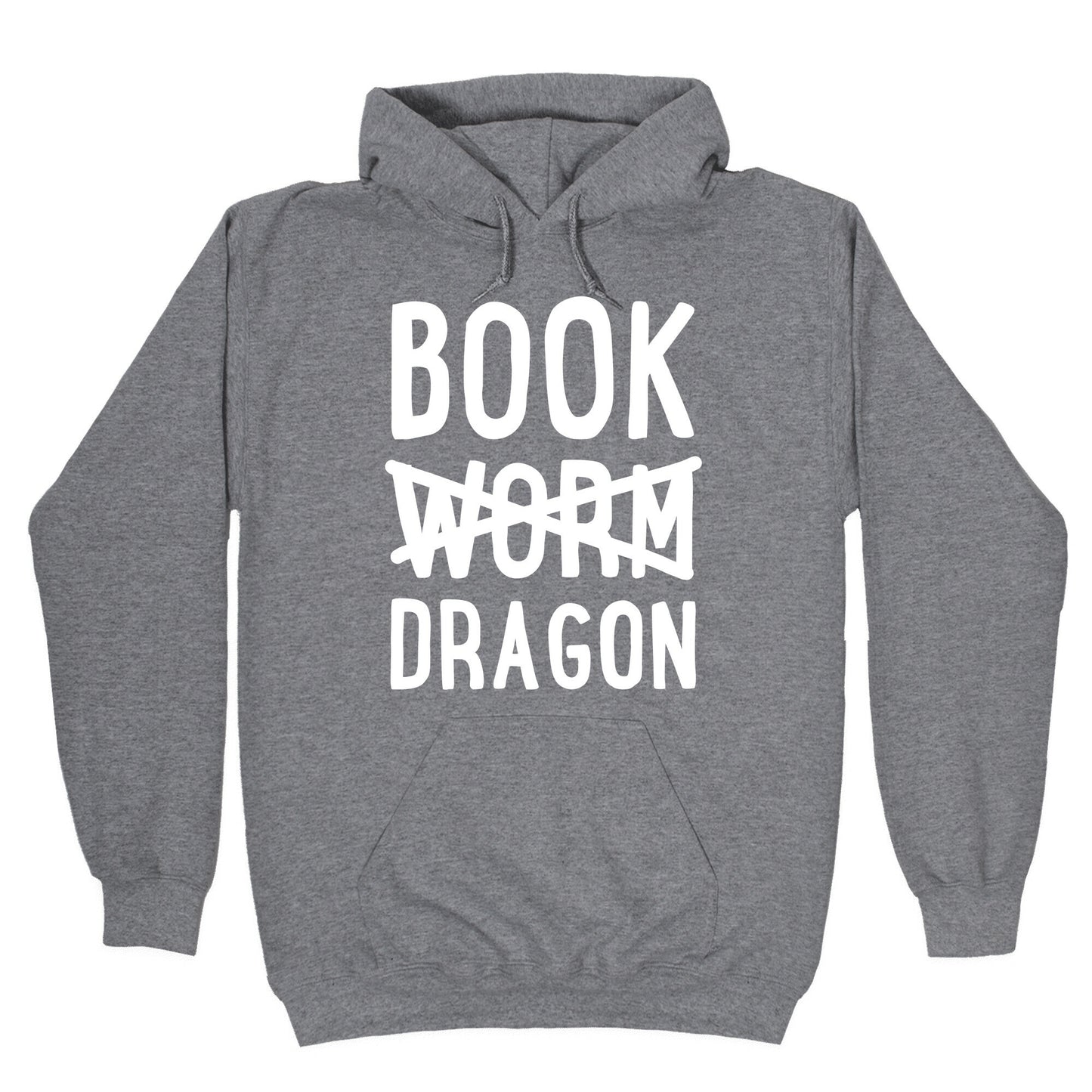 Book Dragon Not Book Worm Hoodie