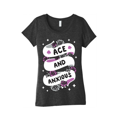 Ace And Anxious Women's Triblend Tee