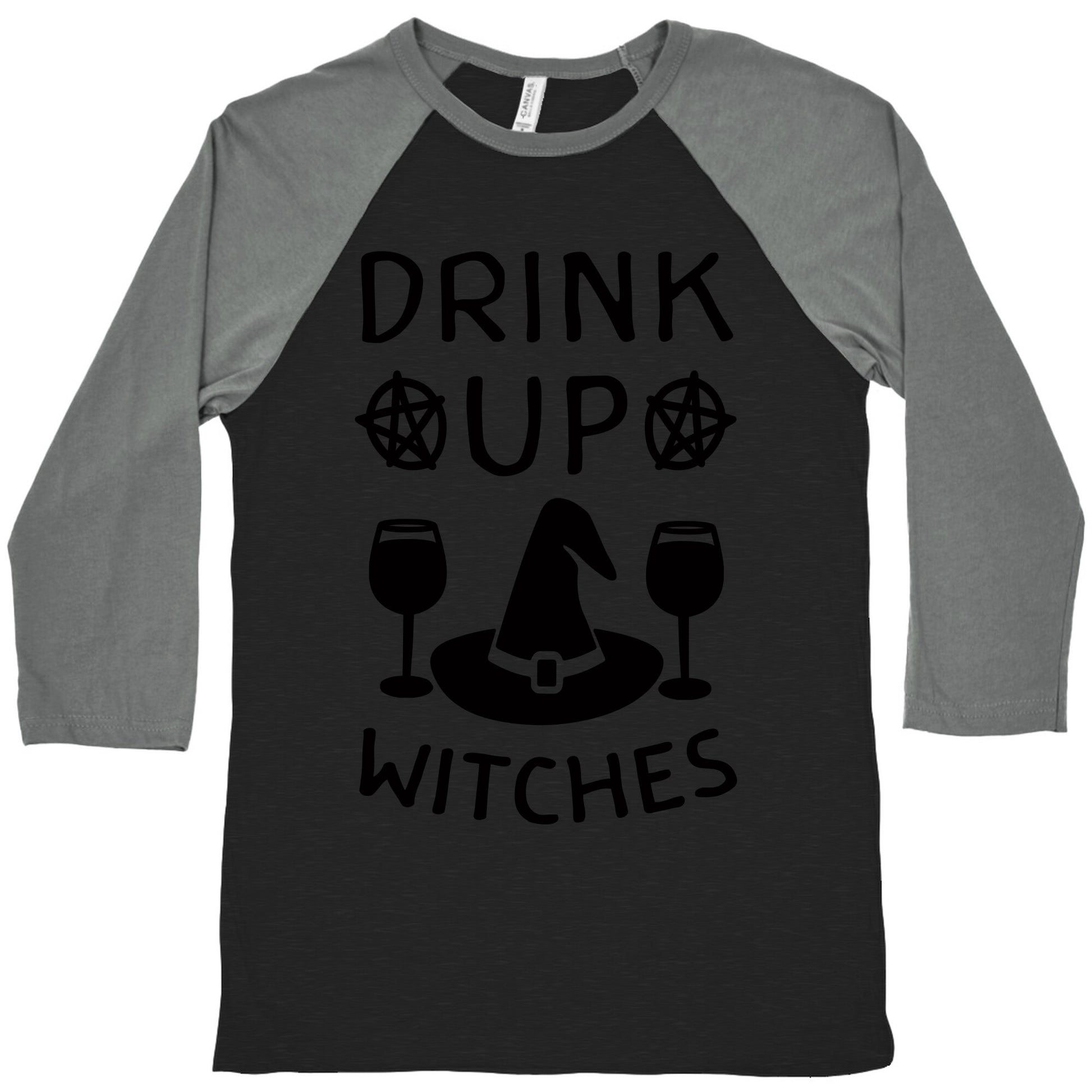 Drink Up Witches Baseball Tee