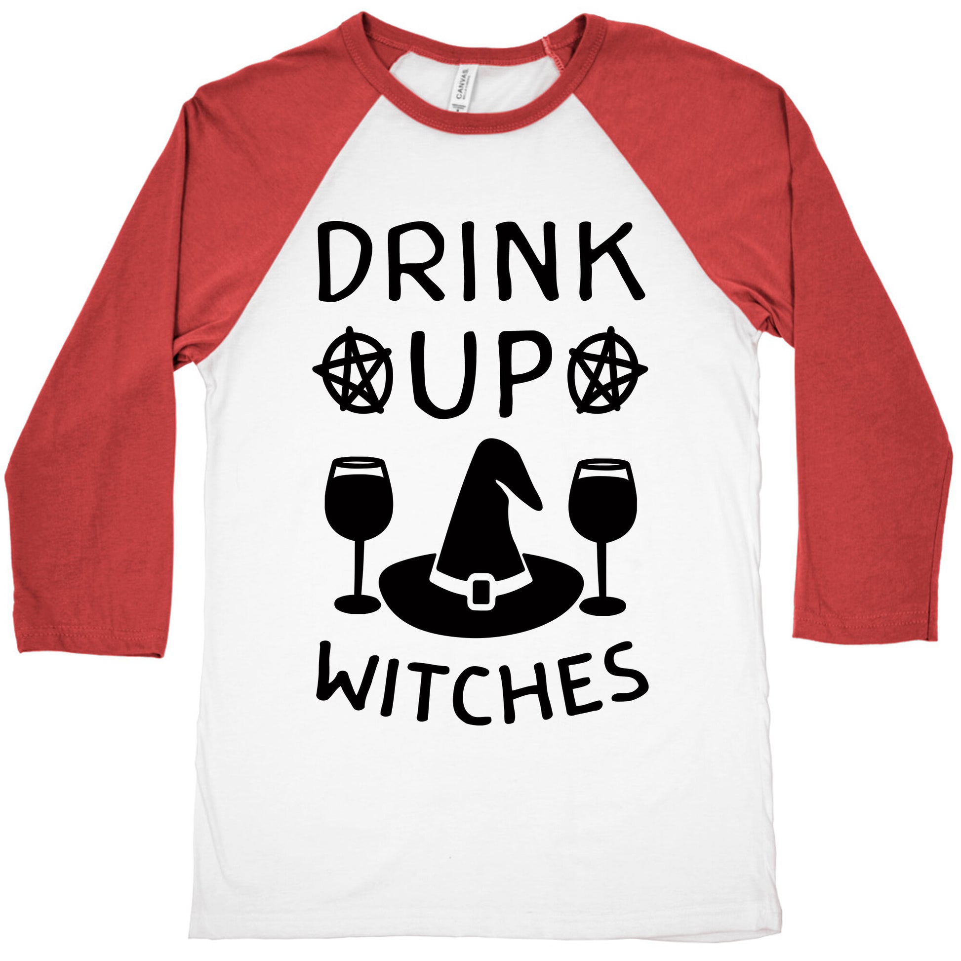 Drink Up Witches Baseball Tee