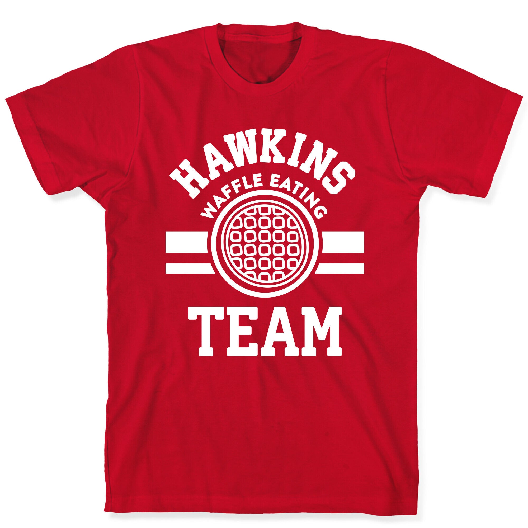 Hawkins Waffle Eating Team T-Shirt