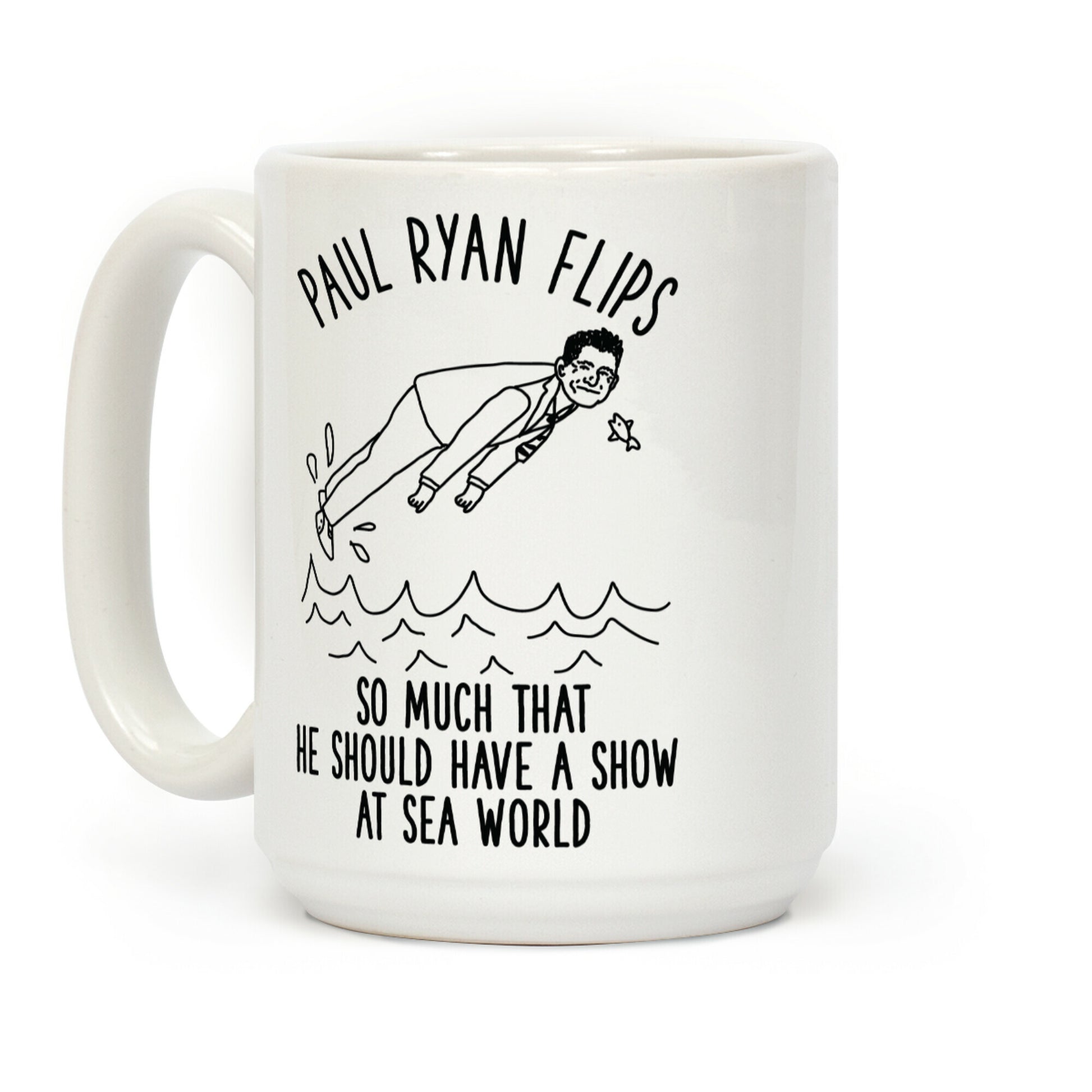Paul Ryan Flips Coffee Mug