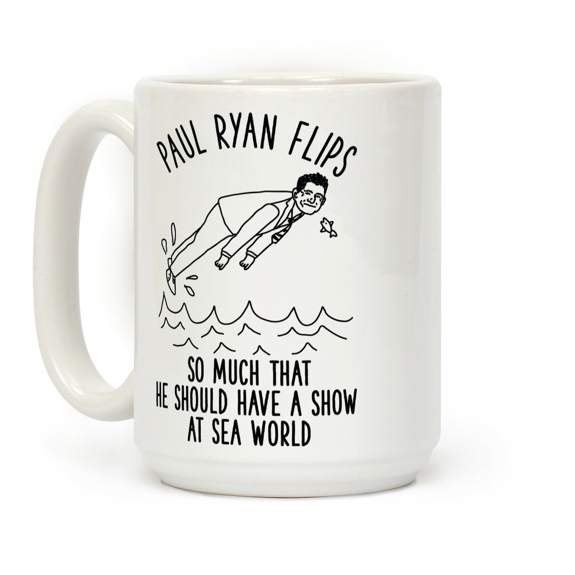 Paul Ryan Flips Coffee Mug