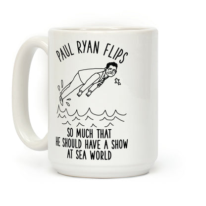 Paul Ryan Flips Coffee Mug