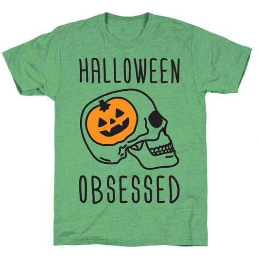 Halloween Obsessed Unisex Triblend Tee