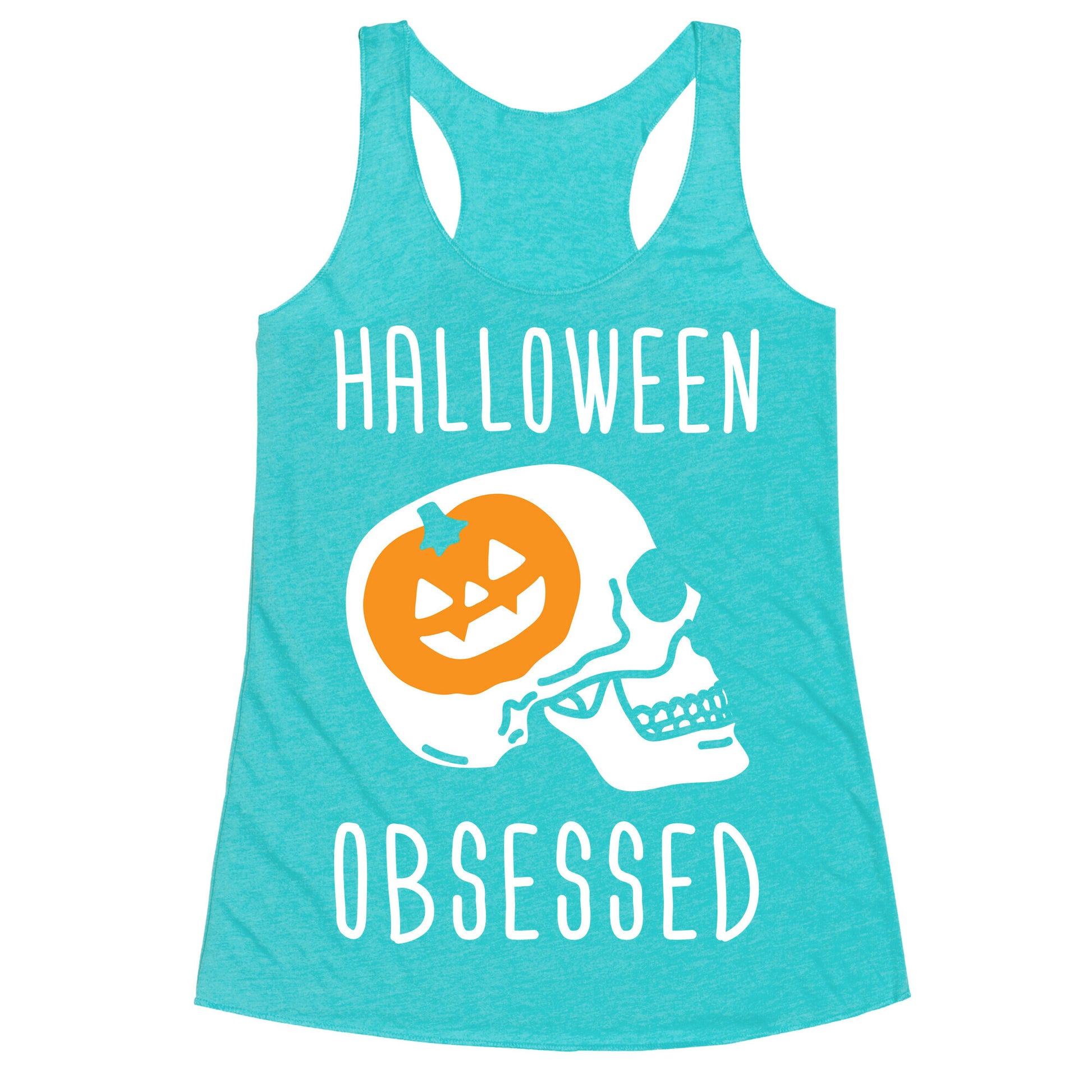 Halloween Obsessed Racerback Tank