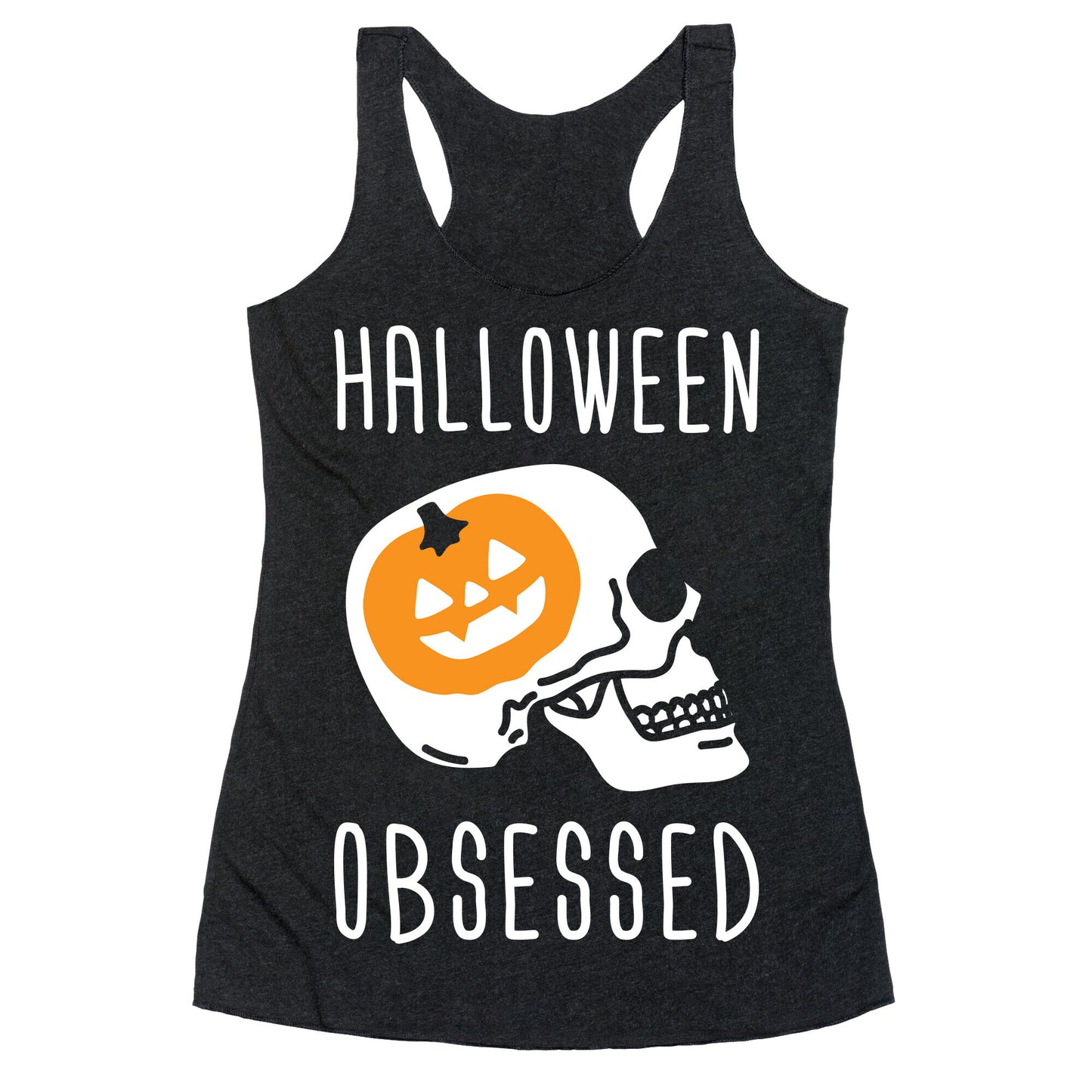 Halloween Obsessed Racerback Tank