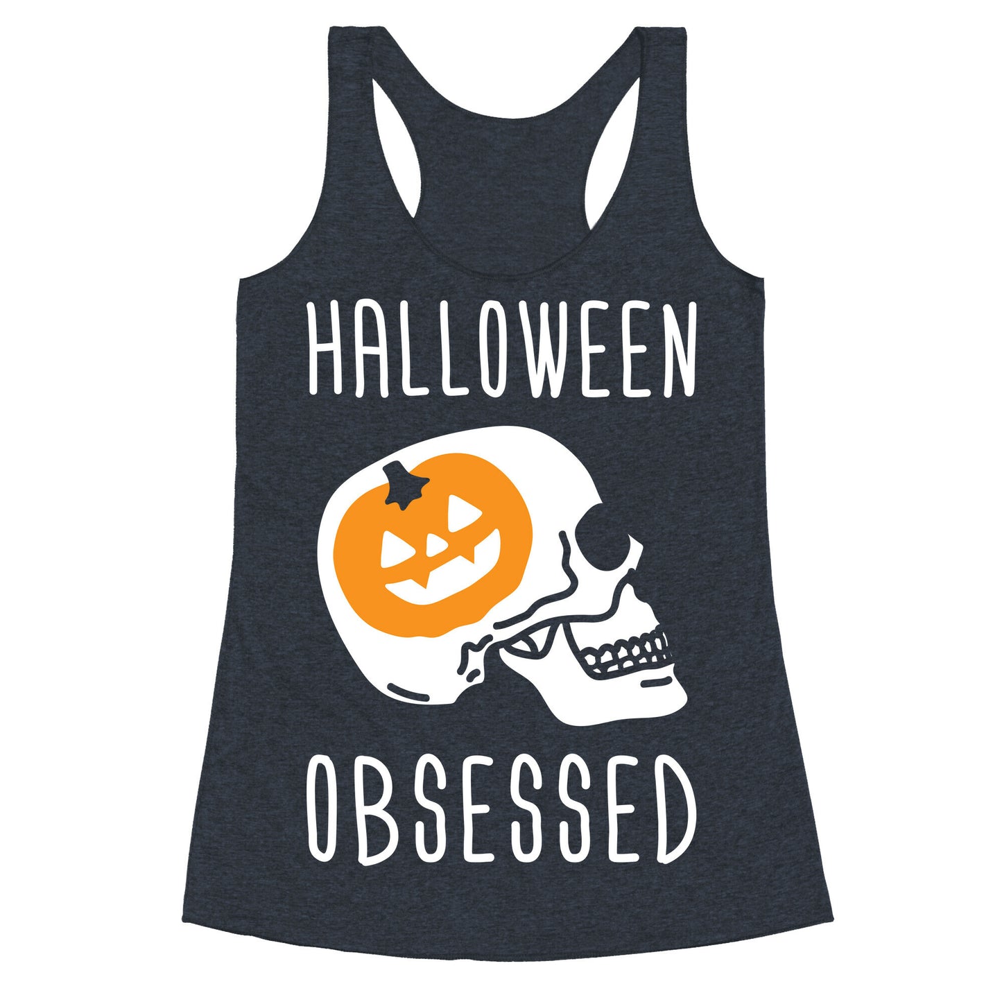 Halloween Obsessed Racerback Tank