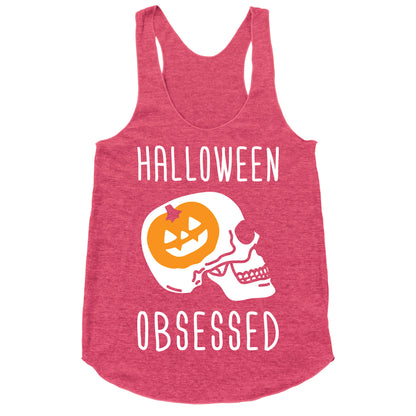 Halloween Obsessed Racerback Tank