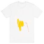 Llama Just Killed A Man Parody White Print T-Shirt