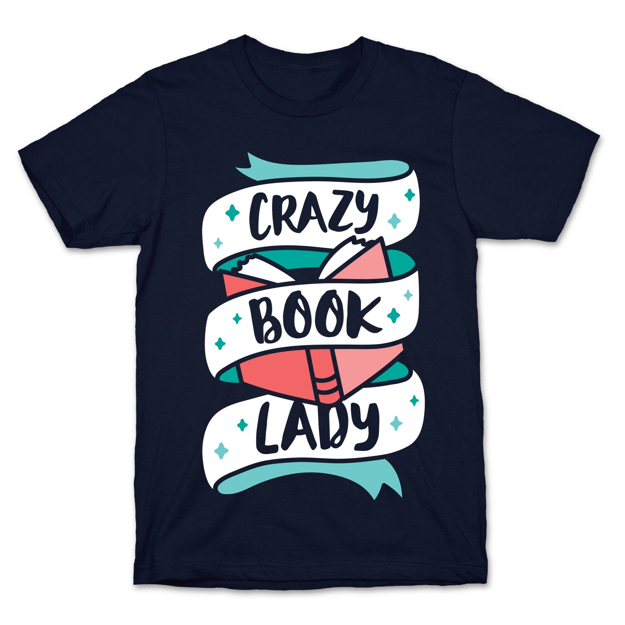 Crazy Book Lady T-Shirt
