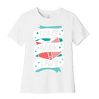 Crazy Book Lady Women's Cotton Tee