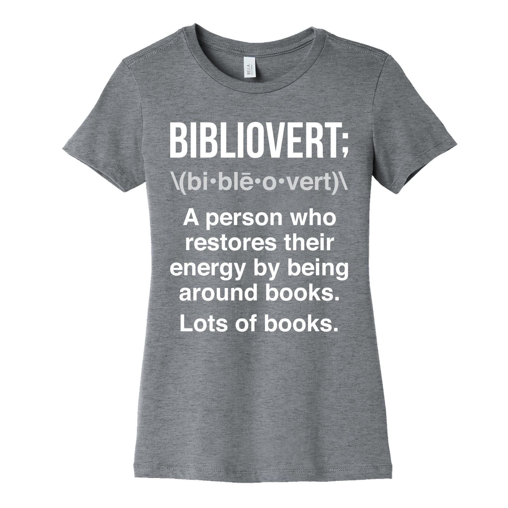 Bibliovert Definition Women's Cotton Tee