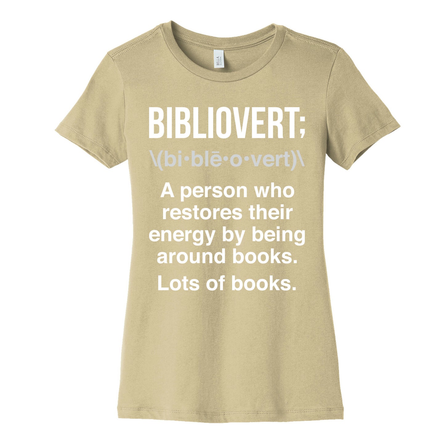 Bibliovert Definition Women's Cotton Tee