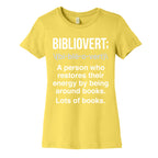 Bibliovert Definition Women's Cotton Tee