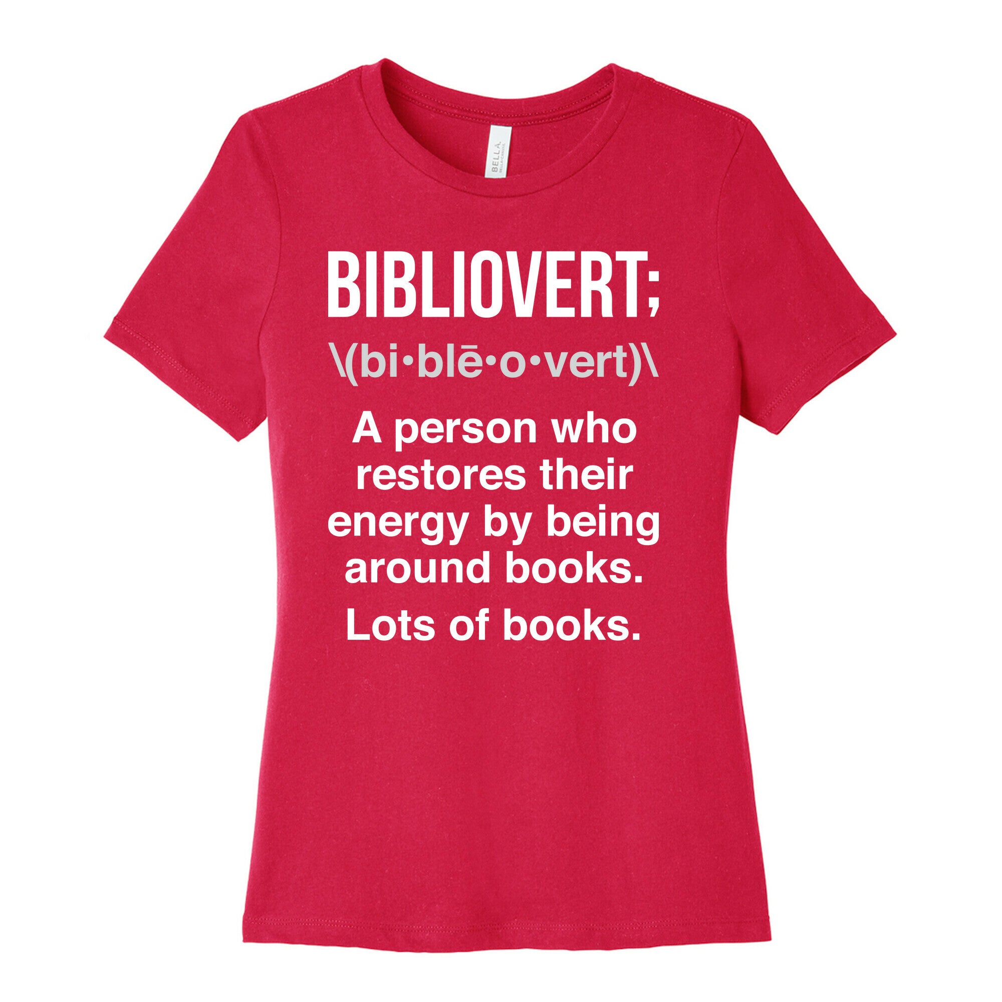 Bibliovert Definition Women's Cotton Tee