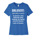 Bibliovert Definition Women's Cotton Tee