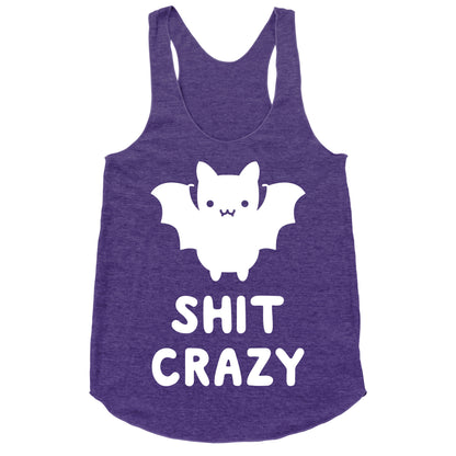 Bat Shit Crazy Racerback Tank