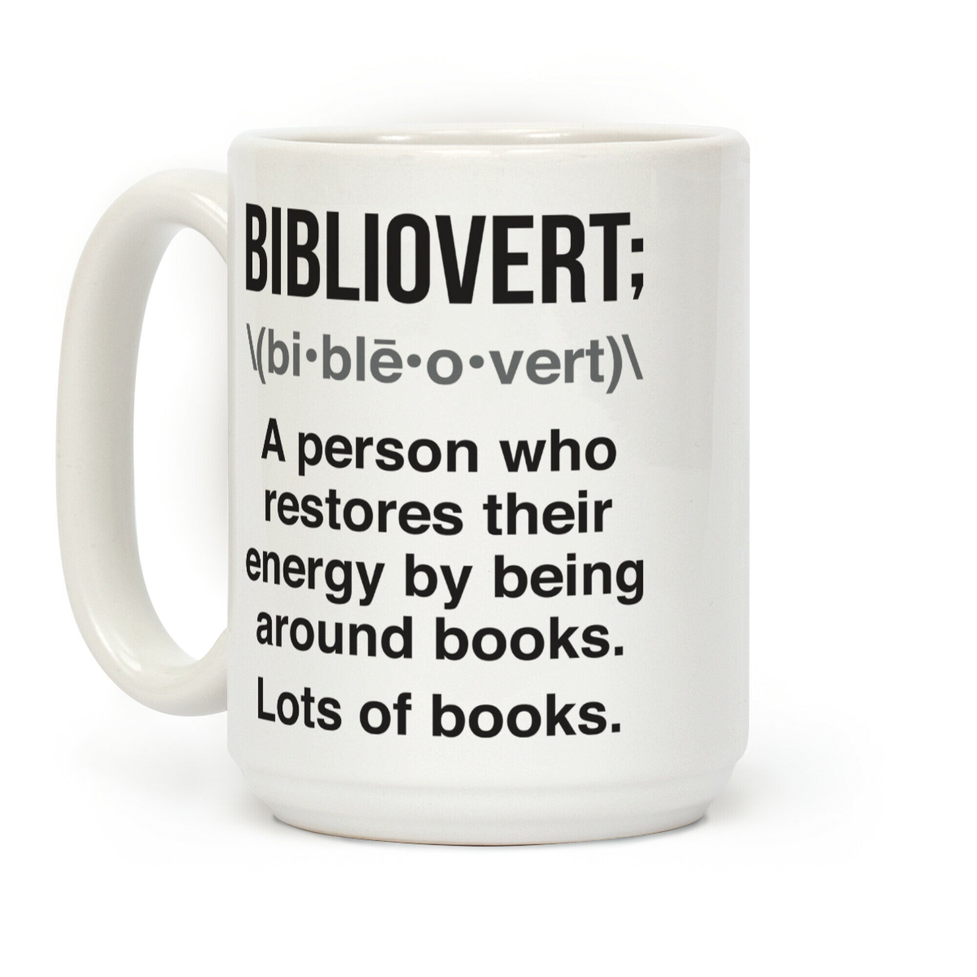 Bibliovert Definition Coffee Mug