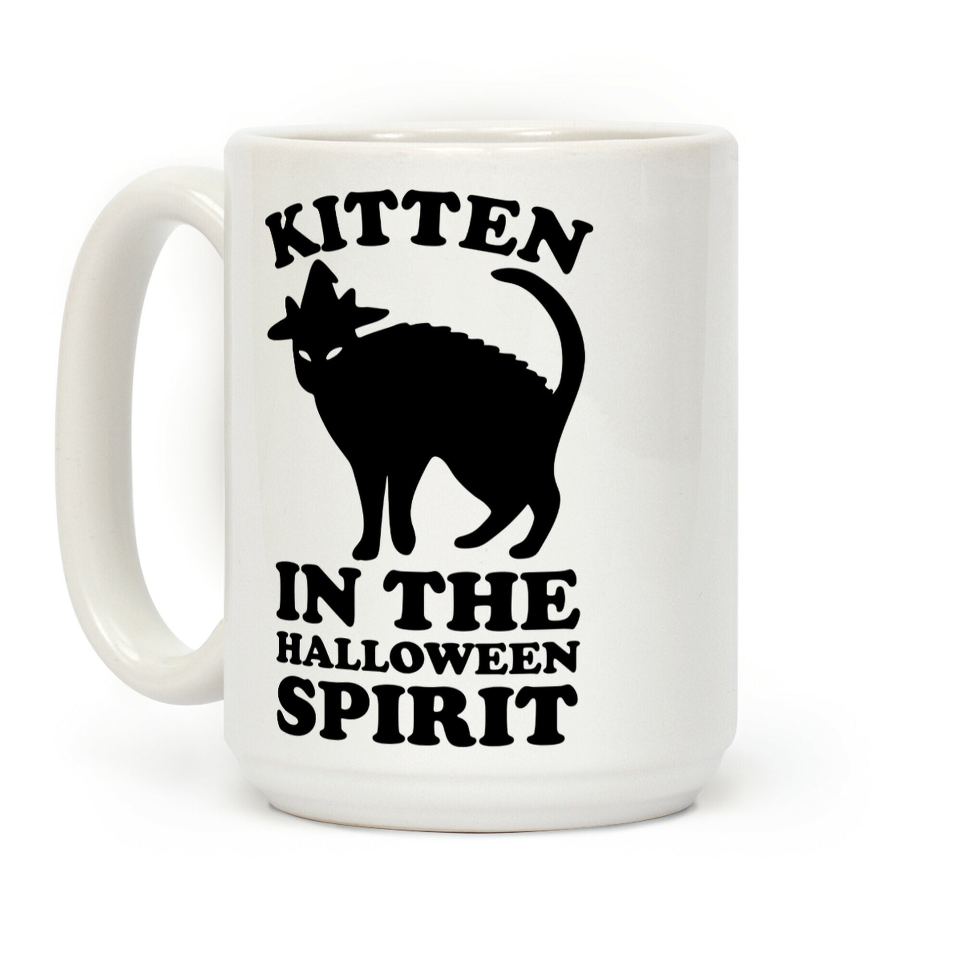 Kitten In The Halloween Spirit Coffee Mug