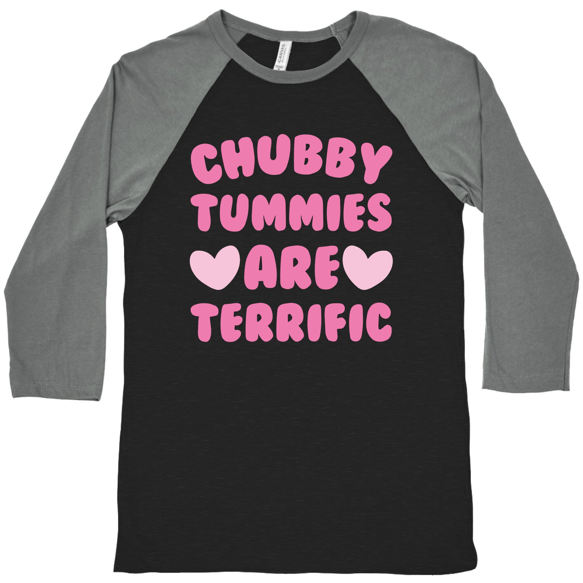 Chubby Tummies Are Terrific Baseball Tee