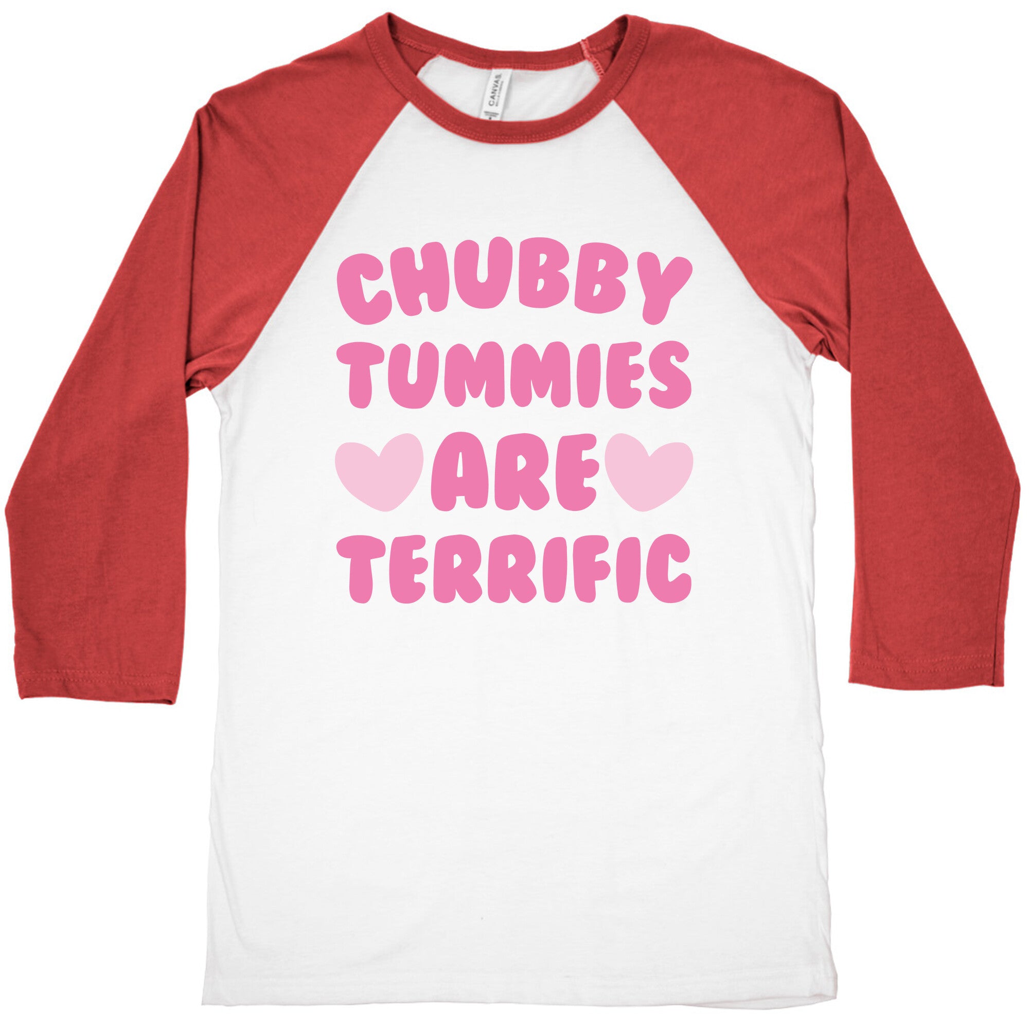 Chubby Tummies Are Terrific Baseball Tee