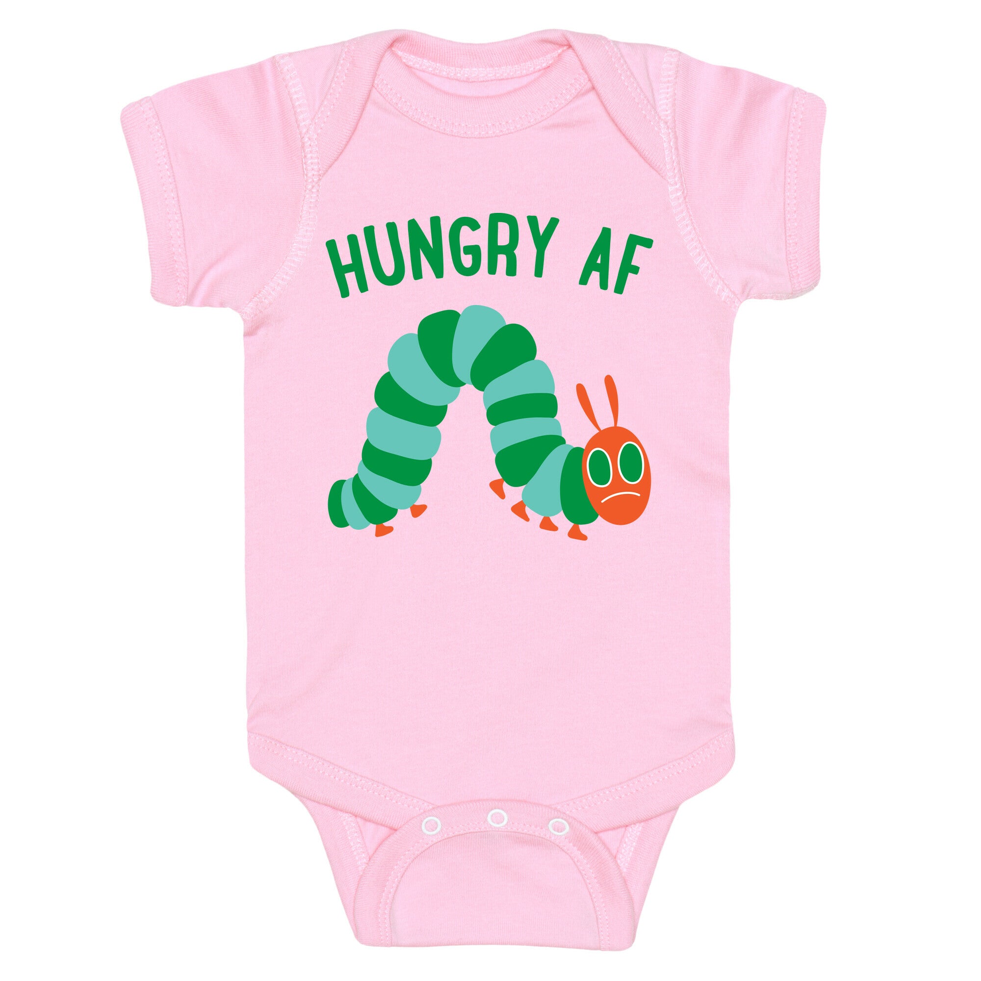 Hungry AF Caterpillar Baby One Piece