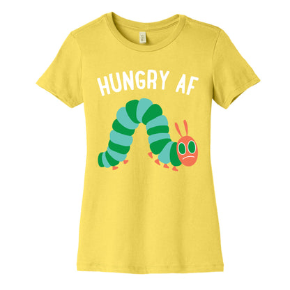 Hungry AF Caterpillar Women's Cotton Tee