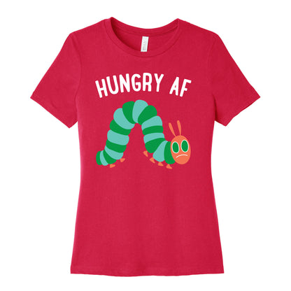 Hungry AF Caterpillar Women's Cotton Tee