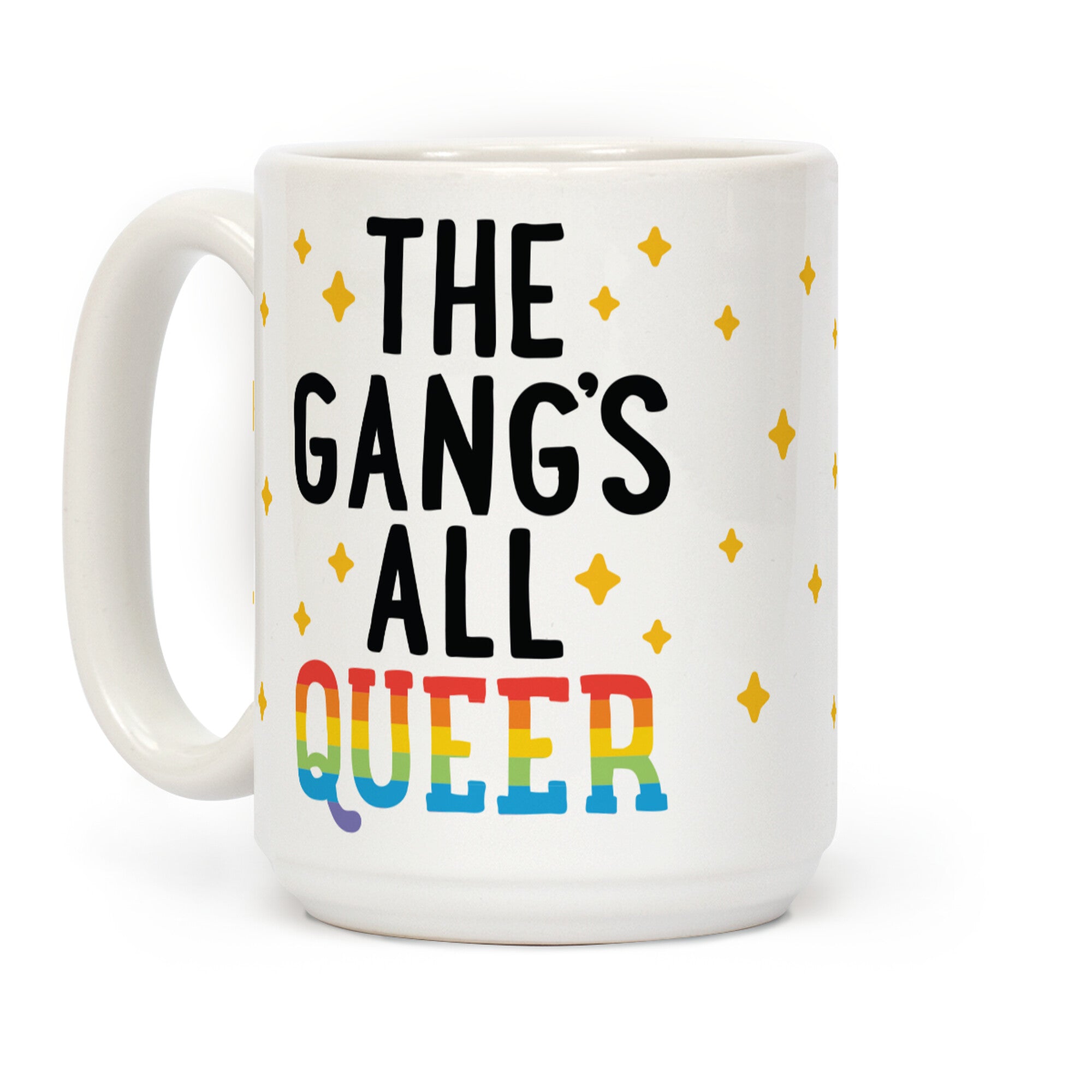 The Gang's All Queer Coffee Mug