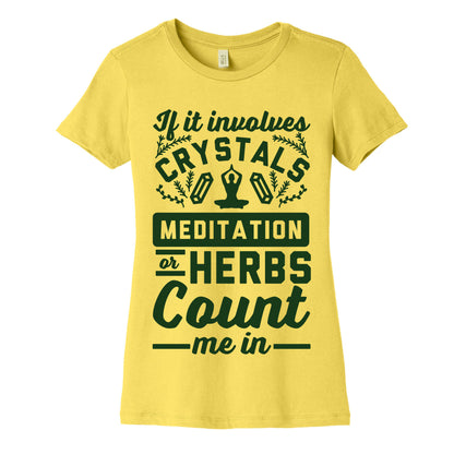 If It Involves Herbs Women's Cotton Tee