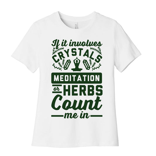 If It Involves Herbs Women's Cotton Tee