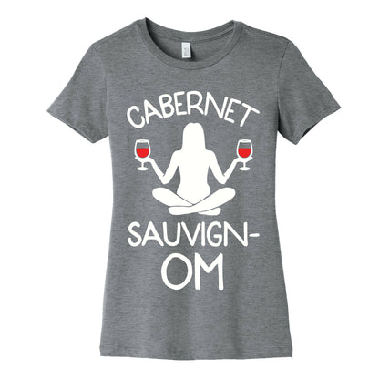 Cabernet Sauvign-OM Women's Cotton Tee