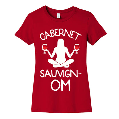 Cabernet Sauvign-OM Women's Cotton Tee