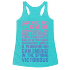 Boy Sweaters Racerback Tank