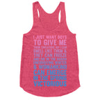 Boy Sweaters Racerback Tank