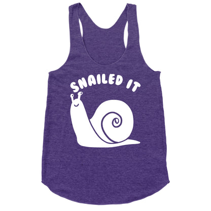 Snailed It Racerback Tank