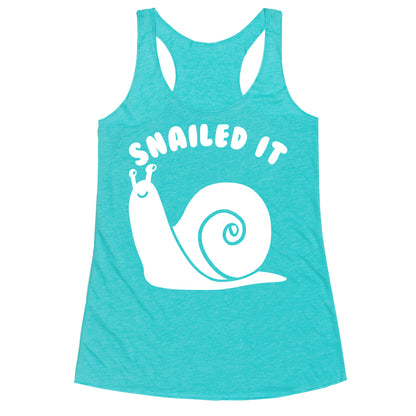 Snailed It Racerback Tank