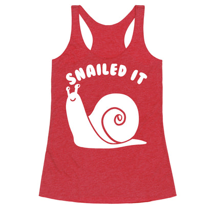 Snailed It Racerback Tank