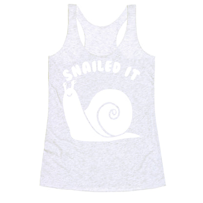 Snailed It Racerback Tank