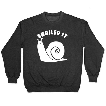 Snailed It Crewneck Sweatshirt