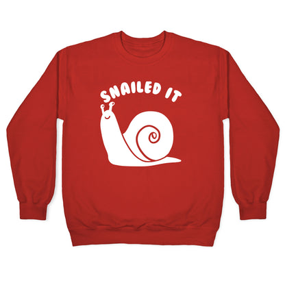 Snailed It Crewneck Sweatshirt