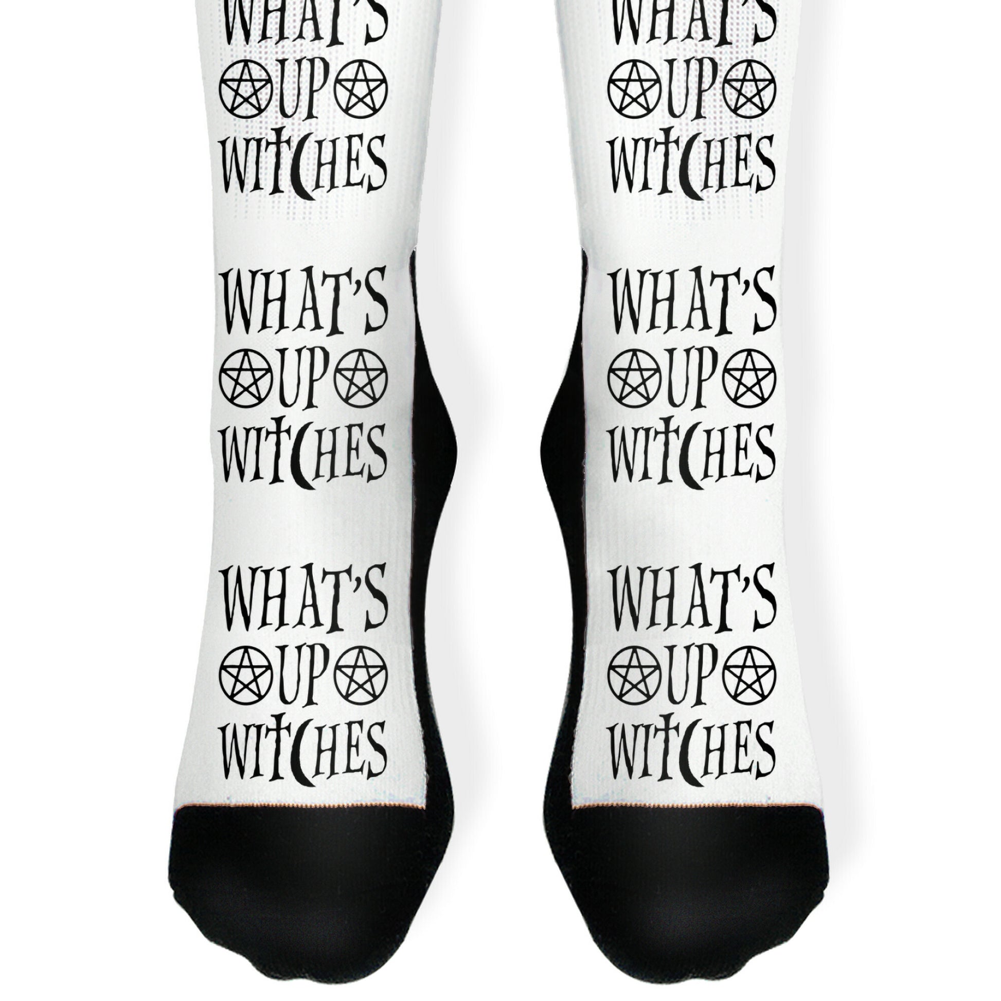 What's Up Witches Socks