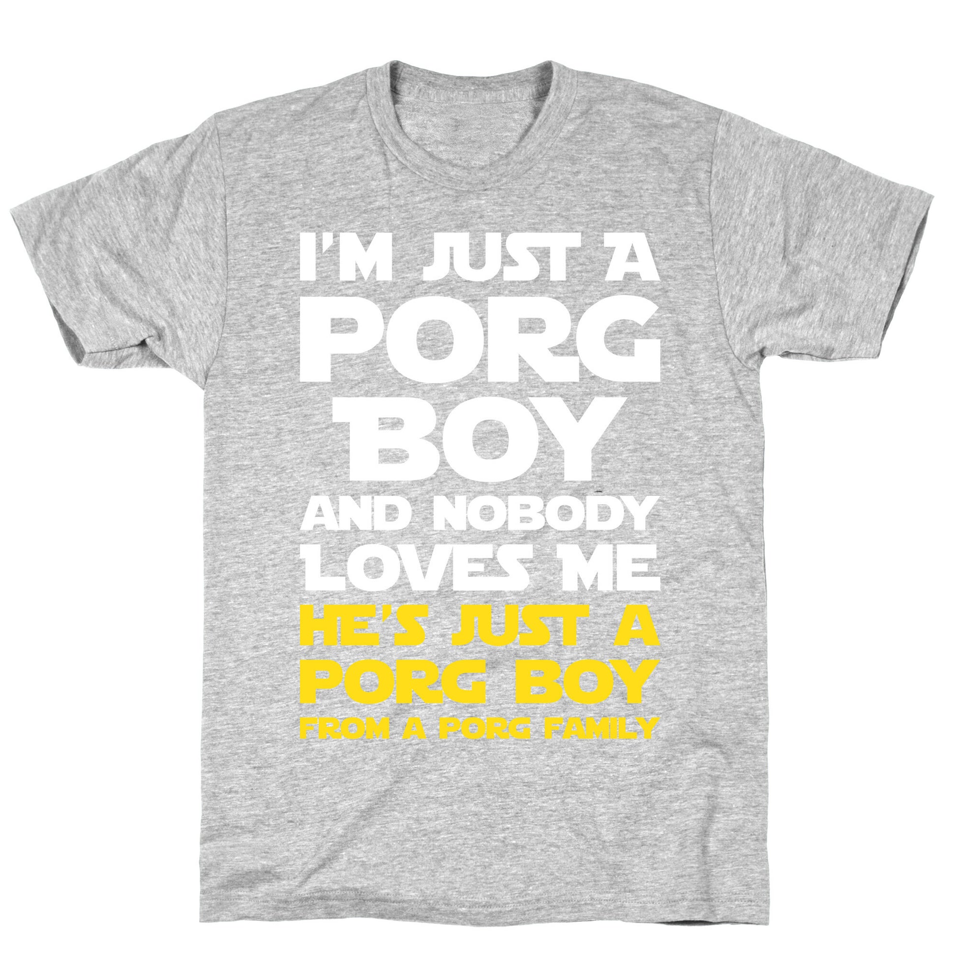 I'm Just A Porg Boy T-Shirt