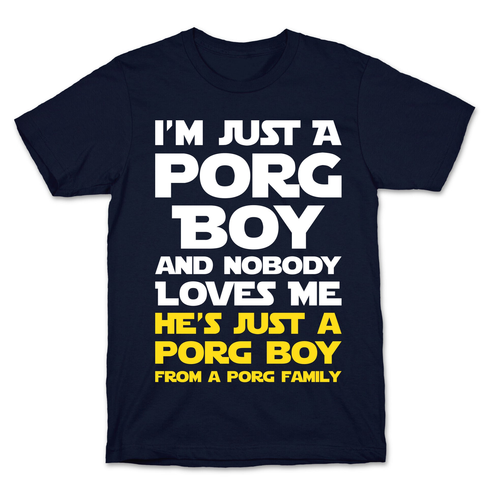I'm Just A Porg Boy T-Shirt