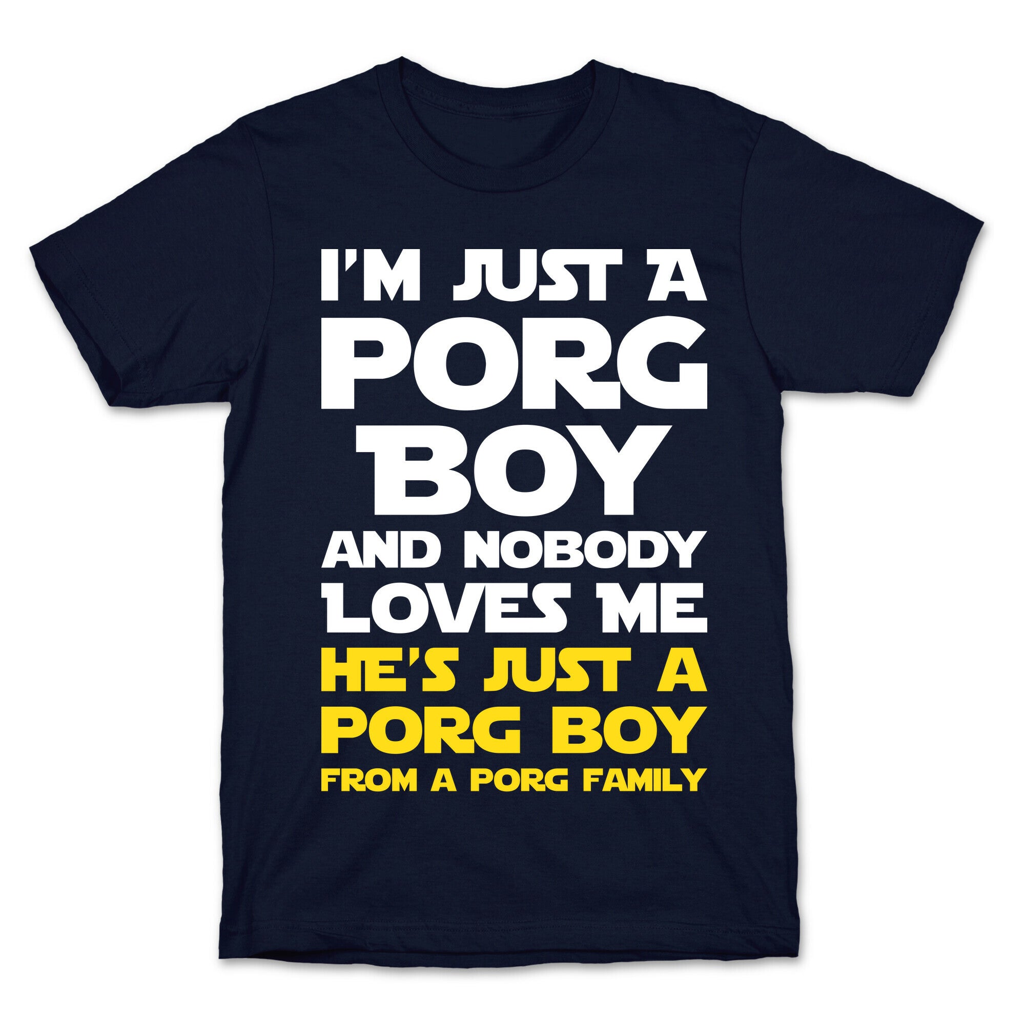 I'm Just A Porg Boy T-Shirt