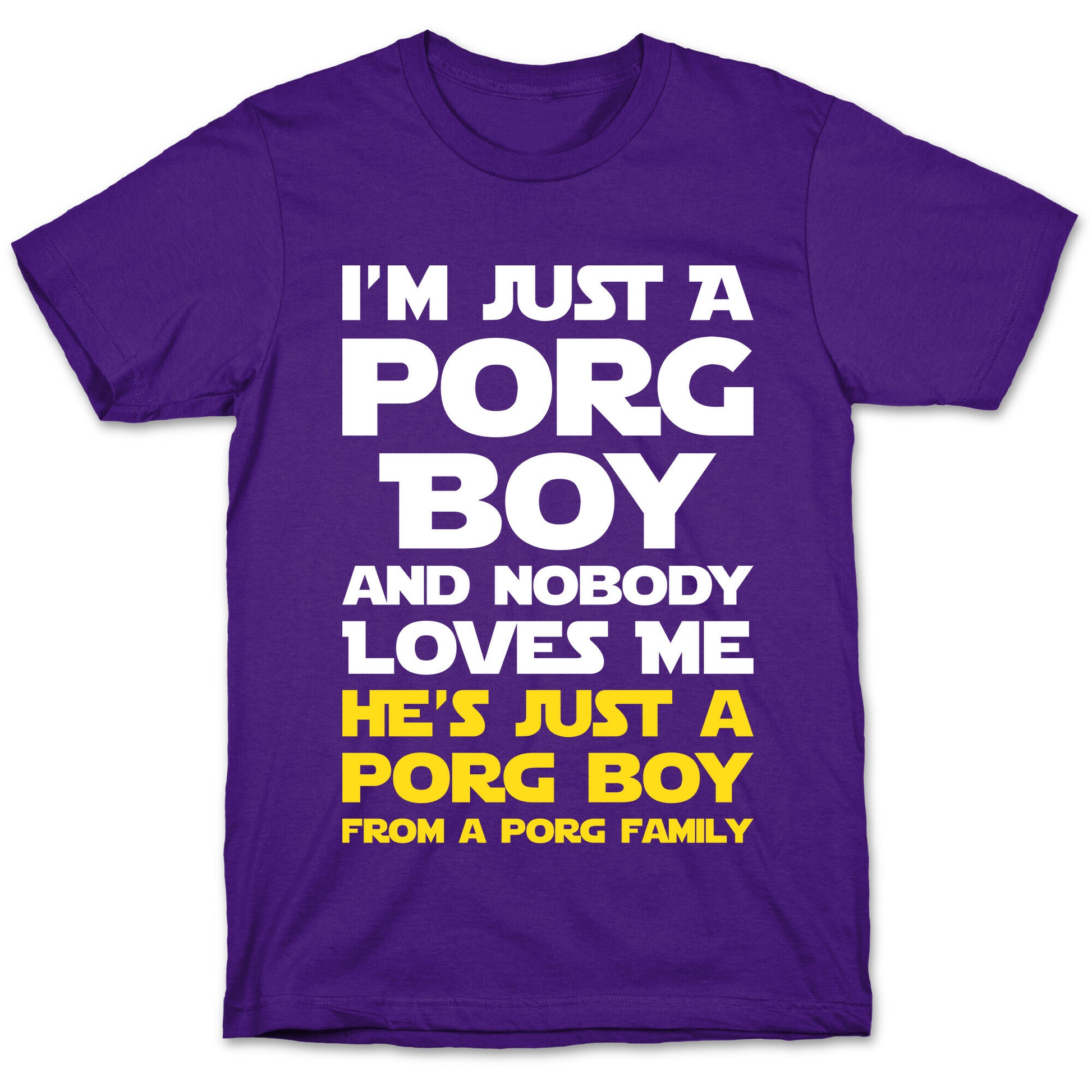 I'm Just A Porg Boy T-Shirt